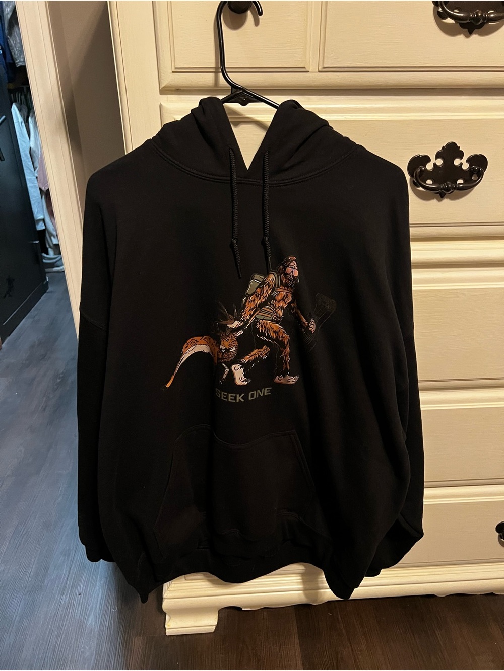 Seek One Hoodie with Sasquatch
